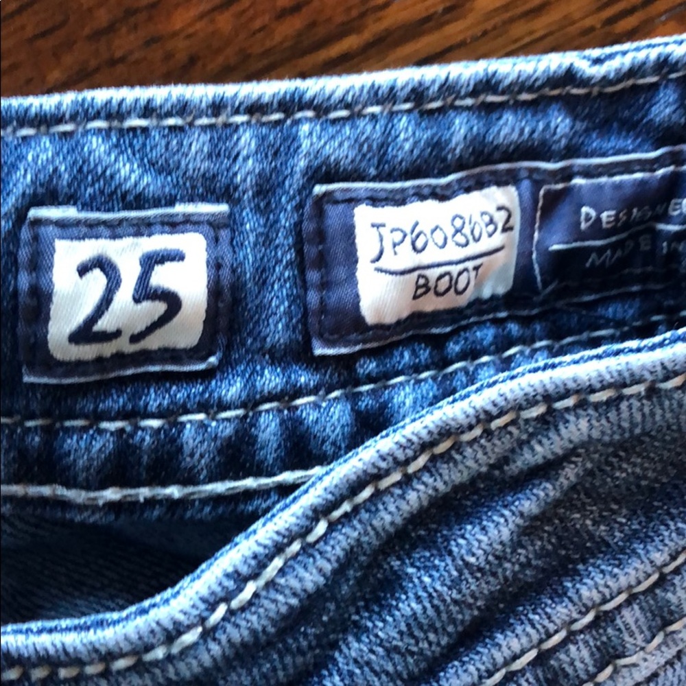 Miss Me 25 Boot Cut Jeans JP6086B2 30” Inseam EUC - Picture 3 of 8